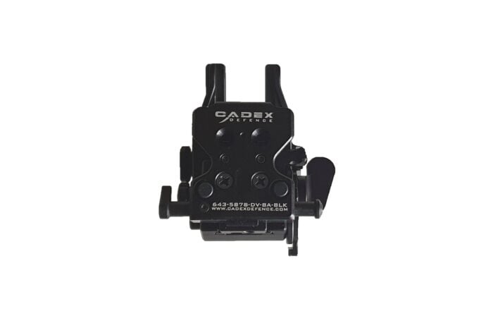 Cadex dovetail low profile mount with Break-Away feature (Black) - Image 3