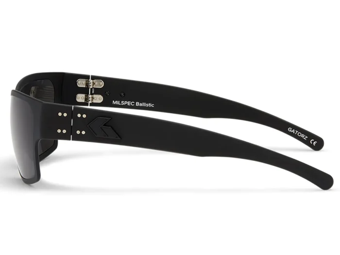 Gatorz Delta Ballistics / Smoke w/Anti-Fog /  Black Anodized - Image 3